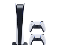 Sony PlayStation 5 Digital Edition 825gb WHITE + Dualsense Новый - мініатюра 2