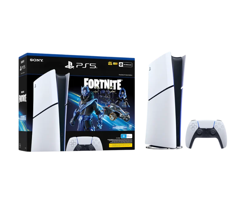 Ігрова приставка Sony PlayStation 5 Slim Digital 1TB Fortnite Cobalt Star Bundle