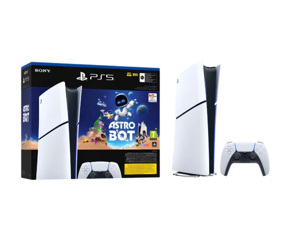 Игровая приставка Sony PlayStation 5 Slim Digital Edition + Игра Astro Bot