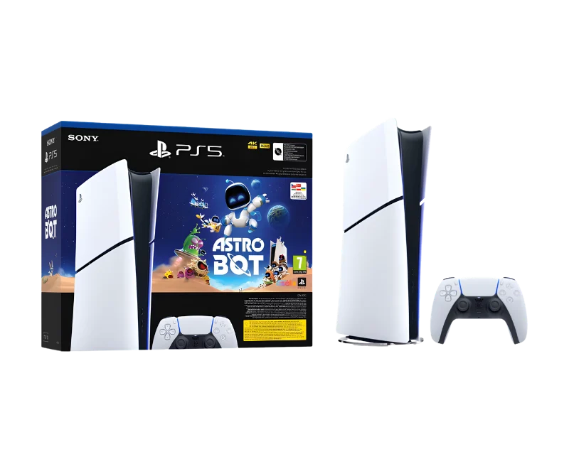 Игровая приставка Sony PlayStation 5 Slim Digital Edition + Игра Astro Bot