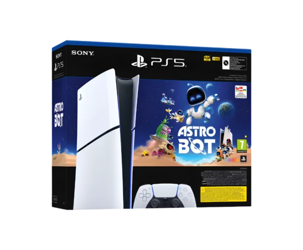 Игровая приставка Sony PlayStation 5 Slim Digital Edition + Игра Astro Bot - фото 10 - мініатюра у модальному вікні