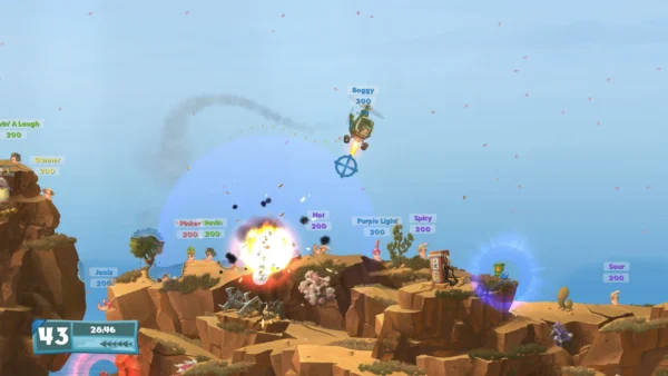 Гра Worms W.M.D PS4 - фото 7 - мініатюра у модальному вікні